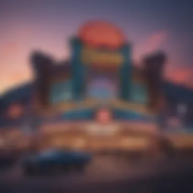 Buffalo Casino: A Architectural Marvel Exterior view of Buffalo Casino showcasing its vibrant signage and architecture