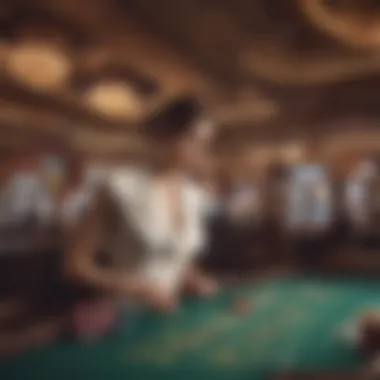 The Allure of the Casino Gaming Experience A scenic view of a casino emphasizing the gambling atmosphere