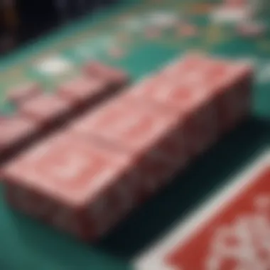 Close-up of Pai Gow Poker tiles