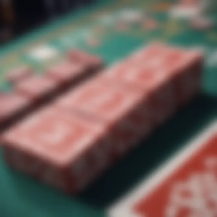 Close-up of Pai Gow Poker tiles