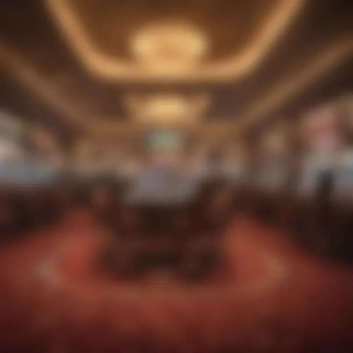 An inviting casino floor designed for optimal player engagement