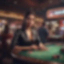 Vibrant gaming environment at Rush Casino